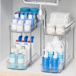 Pack Large Pull Out Bathroom Organizers And STORAGE,2 Tier 12.8 Tall Sl. Fixed Price $30.62.