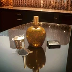 Scentier Fragrance Diffuser Lampe Brown W/gold Specks #178. Fixed Price $19.99.