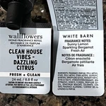 Bath & Body Works / White Barn Wallflowers Fragrance Refill For Plug Pick. Fixed Price $7.99.