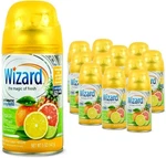 12 Pack Wizard 5OZ Automatic Spray Refills Tropical Citrus Air Freshener. Fixed Price $39.99.