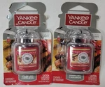 Yankee Candle Ultimate Car Jar Sparkling Cinnamon Air Freshener Scented Lot Of 2. Fixed Price $12.97.