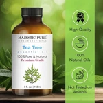 Majestic Pure Tea Tree Essential Oil 4 Fl Oz 100% & Natural Aromatherapy. Fixed Price $24.45.