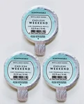 3 Bath & Body Works Scentportable Endless Weekend Car Air Freshener Refill Disc. Fixed Price $16.73.
