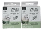 2 Pack Yankee Candle Serene Air Refill Restorative Hinoki & Juniper Freshener. Fixed Price $24.99.