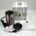 Scentsy Warmer Brushstrokes Green Red Paint Pattern 6IN Tall Cylinder. Fixed Price $36.99.