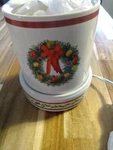 Partylite Scentglow Frosty Warmer, New Candle Item # P90502. Fixed Price $16.99.