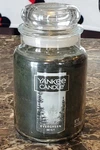 New Yankee Candle Evergreen Mist Large Jar 22 Oz Rare Scent. Fixed Price $69.99.