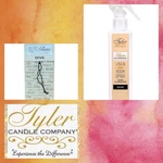 Tyler Candle Company - Spray On Demand Diva 8OZ / 227G & Car Freshener. Fixed Price $19.00.