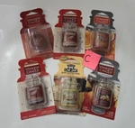Yankee Candle Car Jar Ulmate Air Frensher Lot Of 6 Apple Pumpkin Vanilla More. Fixed Price $24.87.