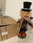 Seiffener Nussknackerhaus Wooden Chimney Sweep Incense Smoker Handmade 12 Inch. Fixed Price $106.00.