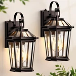 2-PACK Oil Rubbed Bronze Outdoor Lights Wall Mount, Dusk To Dawn .... Fixed Price $143.04.