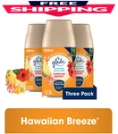 Glade Automatic Spray Refill, Air Freshener, Hawaiian Breeze, 3 Refills, X 6.2. Fixed Price $23.99.