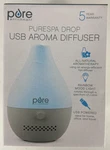 Purespa Drop Usb Oil Diffuser By Enrichment - Mood Light Aromatherapy. Fixed Price $9.49.