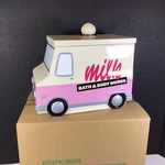Bath & Body Works Milk Bar Cookie Jar Ceramic Cream And Pink New See Video. Fixed Price $67.97.