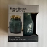Better Homes & Gardens Ripple Glass Fragrance Warmer Green Wall Plug-in. Fixed Price $7.00.