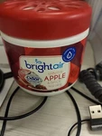 Bright Air Fresheners Solid Apples And Spice Scent, 14 Oz, Pack. Fixed Price $12.99.