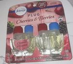 Febreze Plug Dual Air Freshener Refills - Cherries & Berries 2CT. Fixed Price $9.00.