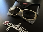 Supreme SS17 Royce Sunglasses Bone Brand New Ds. Fixed Price $199.99.