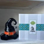Scentsy Salem Element Full Size Wax Warmer Witch Hat Halloween Spider Retired. Fixed Price $45.00.