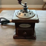 Scentsy Electric Corded Coffee Wax Warmer Brown, Plastic & Metal, Glossy Finish. Fixed Price $25.00.