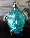 Bath & Body Works Fiber Optic Teal Sea Turtle Wallflower Night Light Up Plug In. Fixed Price $20.00.