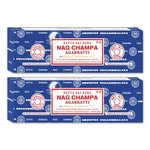 Nag Champa Incense Sticks 100G Pack Of 2 - Aromatic Fragrance For Relaxation. Fixed Price $14.32.