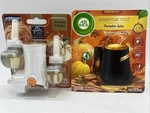 New Air Wick Essential Mist Diffuser Pumpkin Spice W/ Bonus Glade Plugin Frees&h. Fixed Price $21.99.