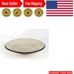 Aromatherapy Essential: 4.5" Smoked Round Dish For Tart Burners & Oil Warmers. Fixed Price $14.24.
