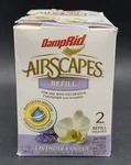 Damprid Airscapes Lavender Vanilla Refill Pouches 2-PACK Discontinued New Nos. Fixed Price $26.95.