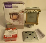 Better Homes & Gardens Accent Wax Warmer, Farmhouse Botanical, With Cubes. Fixed Price $12.99.