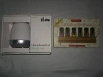 Sparoom Diffuser W/eucalyptus And Spray, Holiday 6 Pack Oils W/bambo Holder. Fixed Price $30.00.