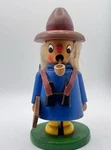 German Wooden Hunter Smoker Incense Burner Figure 4 Knox Box Erzgebirge. Fixed Price $50.00.