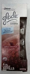 2011 Glade Scented Oil Candles Apple Cinnamon 4 Refills 2OZ New Nos. Fixed Price $7.50.