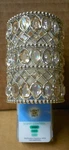Bath & Body Works Wallflowers Plug-in Silver Gem/bling Night Light-up Nwt. Fixed Price $25.00.