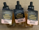 3 Bath Body Works * Sweet Cinnamon Pumpkin Wallflower Fragrance Refill Bulbs. Fixed Price $22.00.