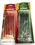 Plastic Icicle Christmas Ornaments Red Green Yankee Candle 12 Count. Fixed Price $12.88.