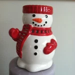 Bath & Body Works Snowman Essential Oil Burner Warmer Home Fragrance Diffuser. Fixed Price $17.99.