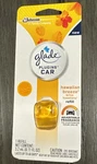 Glade Plugins Car Refill - Hawaiian Breeze Net Wt. .11 Fl Oz. Fixed Price $14.99.