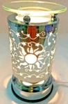 Electric Metal Touch Fragrance Lamp/oil Burner/wax Warmer/night Light G-013. Fixed Price $24.99.