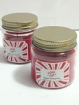 Holiday Style Apple Cinnamon Scented Candle, 3 Oz Set Of 2 (glass & Metal) New. Fixed Price $9.97.
