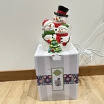 Scentsy Warmer Retired Much Love" Snowman Family New Open Box. Fixed Price $60.00.