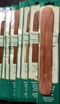 7 Teak Incense Stick Ash Holders By My Secret Scents 10" Vintage. Fixed Price $10.50.