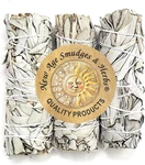 (pack Of 3)-NEW Smudges & Herbs -premium California White Sage Incense 4.... Fixed Price $14.13.