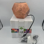 Scentsy Wax Warmer Copper Cast Metal W/ Cutouts Open Box. Fixed Price $22.49.