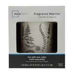 Mainstays Electric 18-WATT Botanical Decal Ceramic Wax Warmer, White New. Fixed Price $15.35.