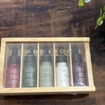 Sand + Fog Set In Wooden Gift Box 5 Different. Fixed Price $18.99.