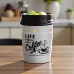 Candle Warmers Etc. Illumination Fragrance Warmer, Coffee House Design. Fixed Price $19.95.