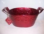 Vintage Yankee Candle Metallic Sparkle Gift/display Basket. Fixed Price $18.00.