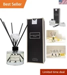 Reed Diffuser Set 6.7OZ 200ML Jasmine Scented With Sticks Home Fragr.... Fixed Price $77.87.
