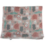 Baby Starters Pink Safari Blanket Jungle Animal Elephant Lion Giraffe Alligator. Fixed Price $28.01.